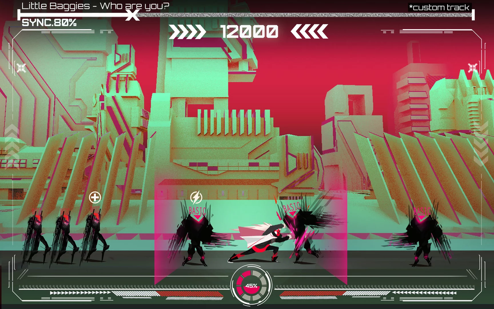 Изображение игры: TERRORhythm TRRT - music powered beat 'em up