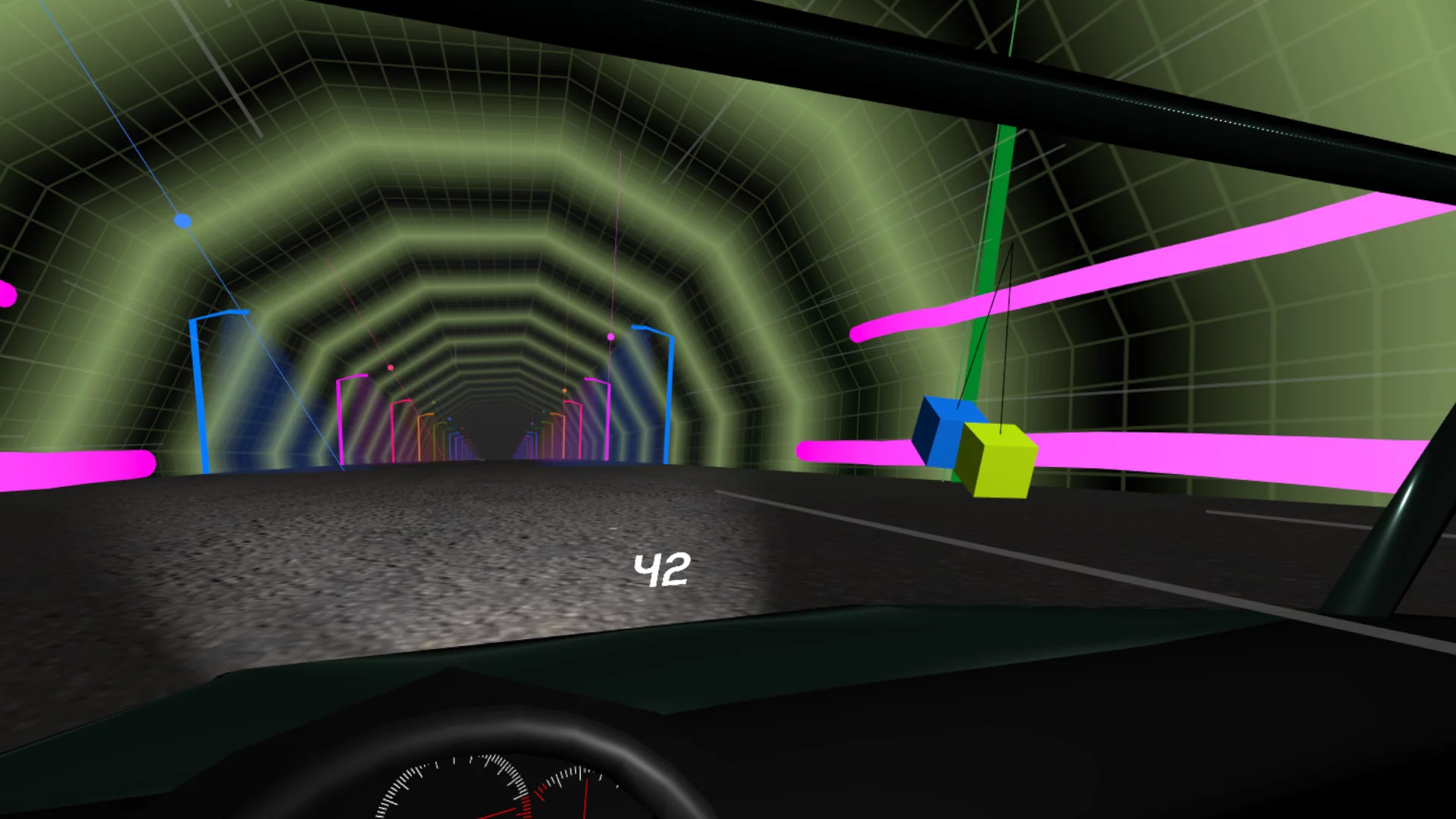 Изображение игры: Audio Drive Neon