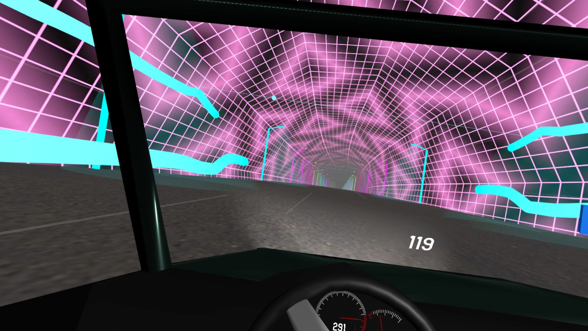 Изображение игры: Audio Drive Neon