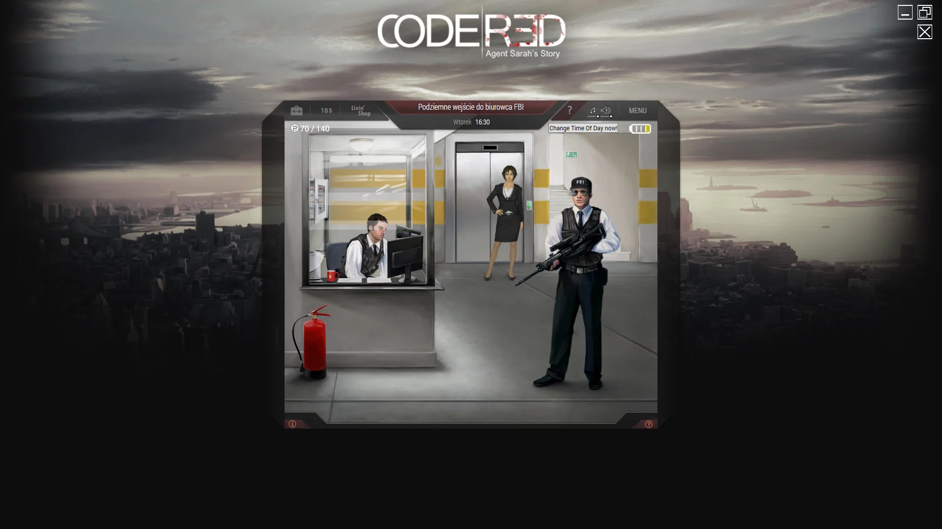 Изображение игры: CodeRed: Agent Sarah's Story - Day one