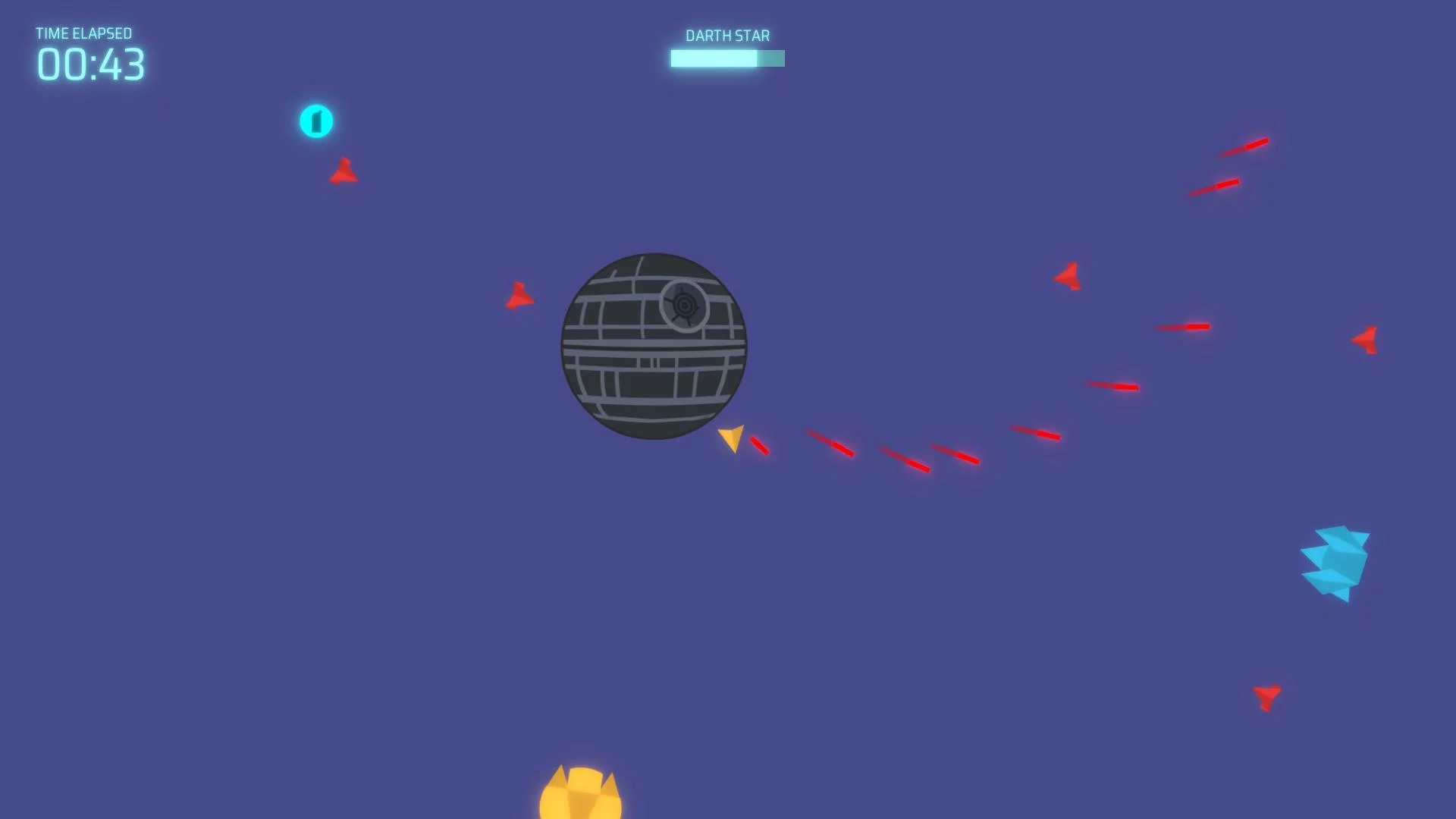 Изображение игры: Space Wars: Darth Star
