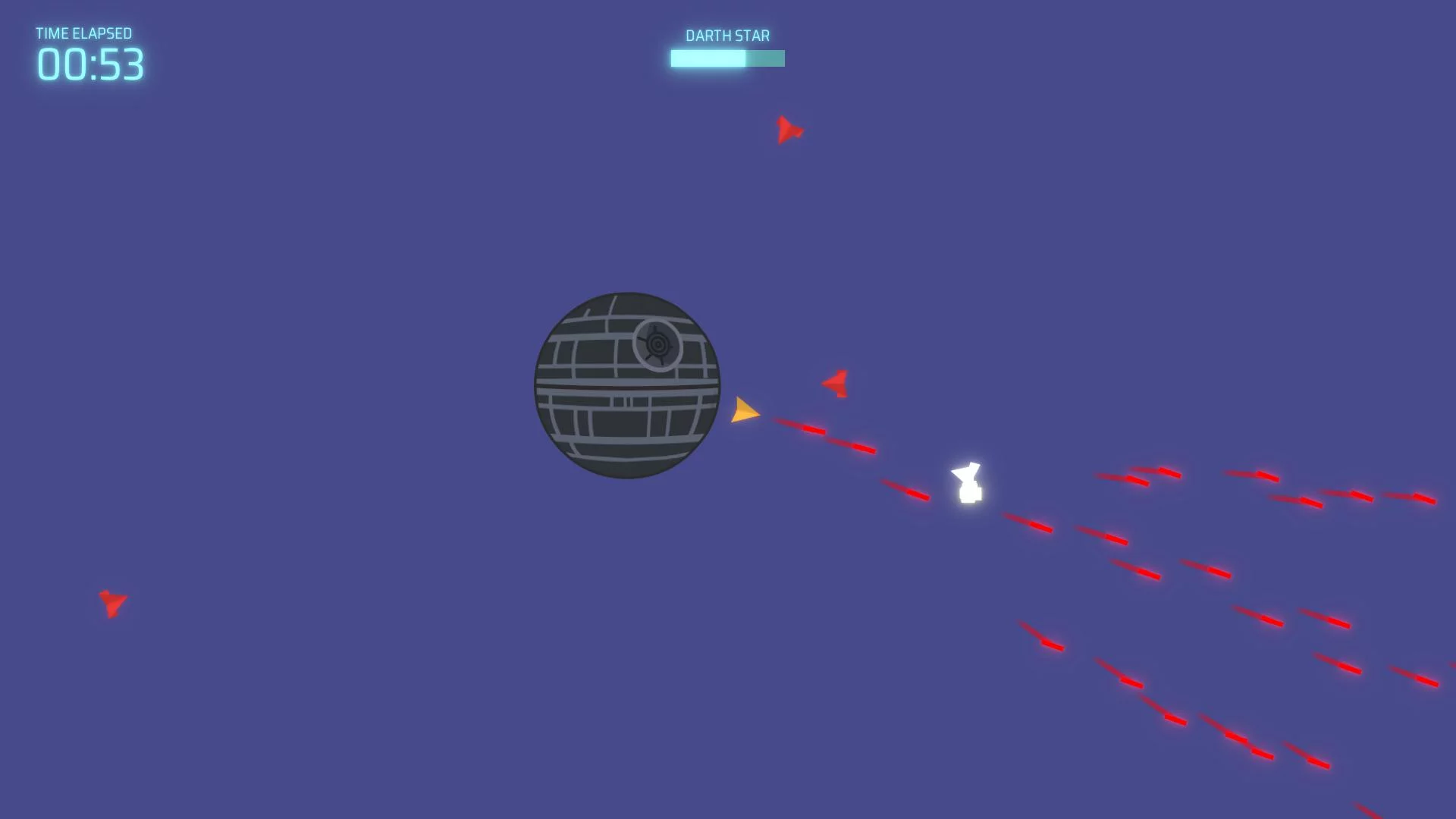 Изображение игры: Space Wars: Darth Star