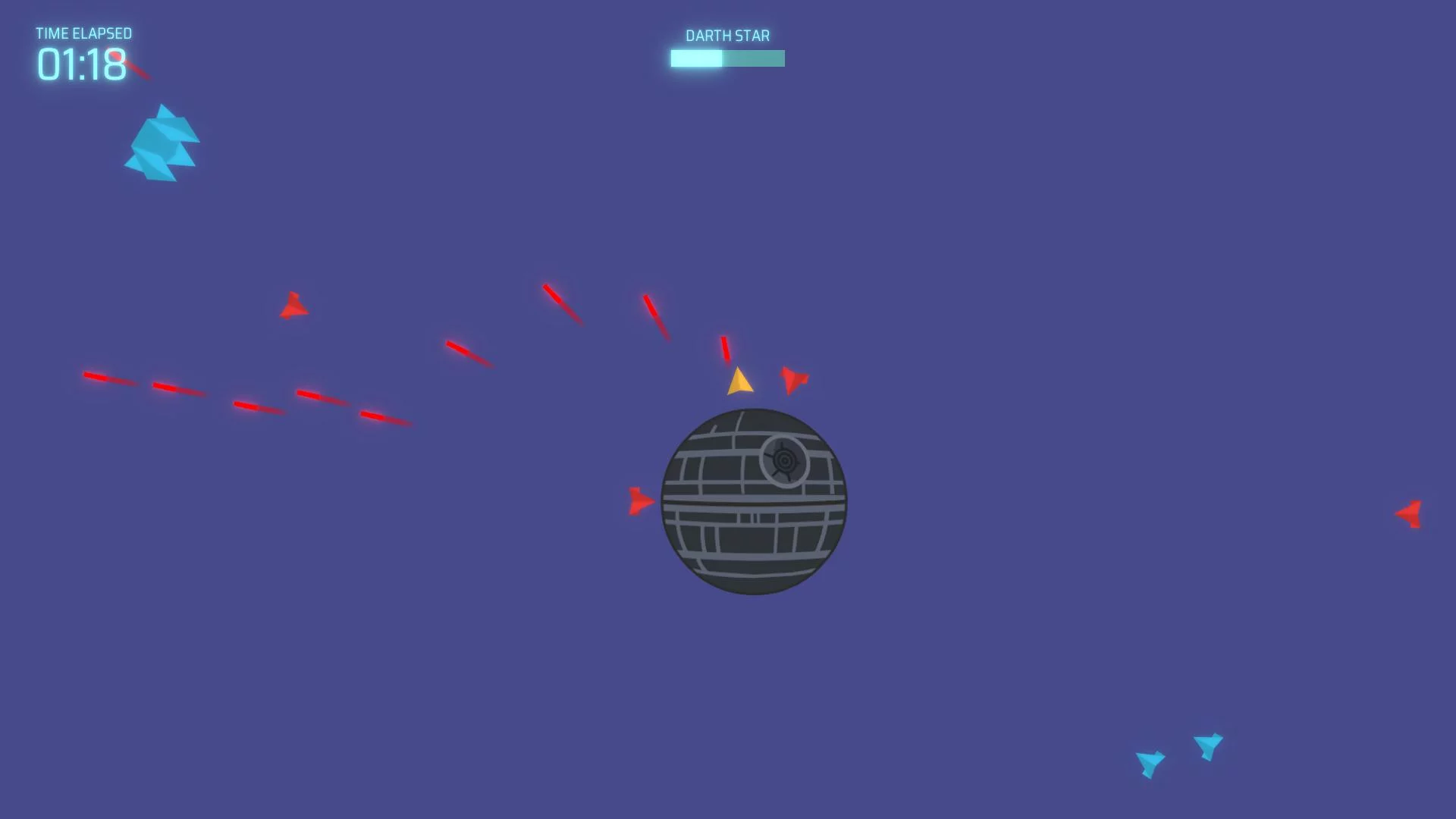 Изображение игры: Space Wars: Darth Star