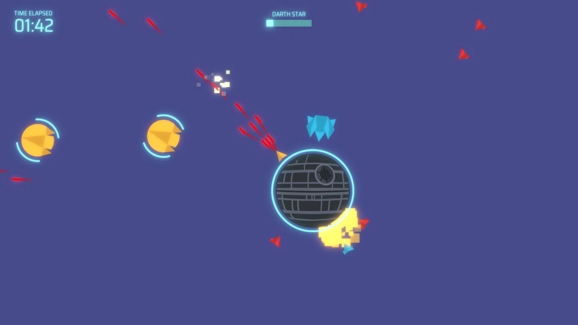 Изображение игры: Space Wars: Darth Star