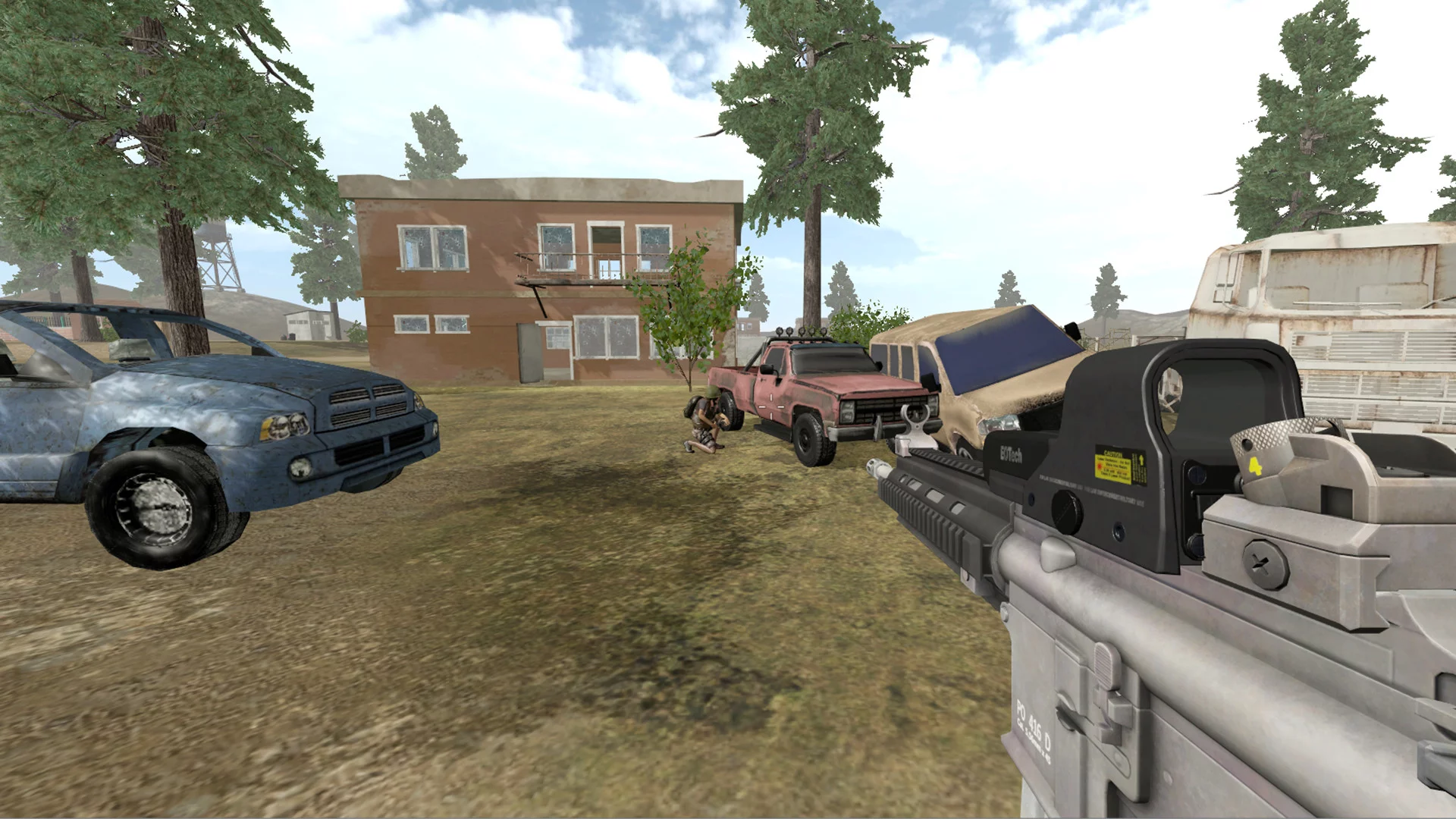 Изображение игры: Battle for the last chicken