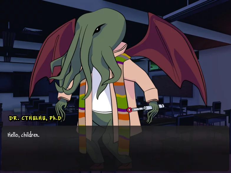 Изображение игры: Army of Tentacles: (Not) A Cthulhu Dating Sim: Black GOAT of the Woods Edition
