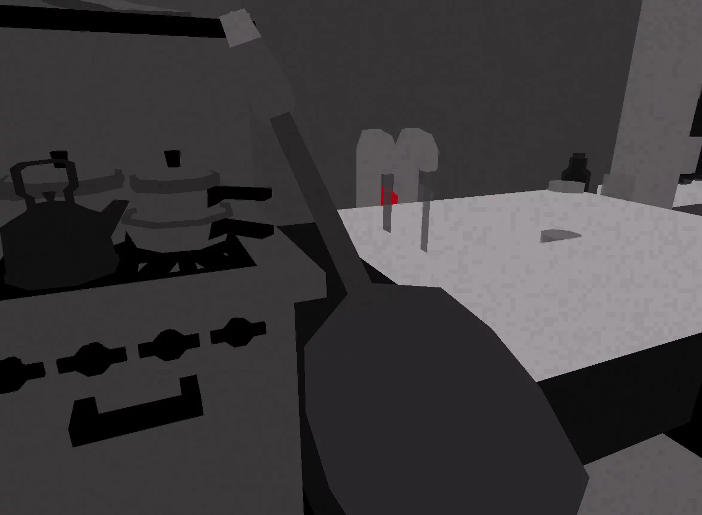 Изображение игры: Scary House