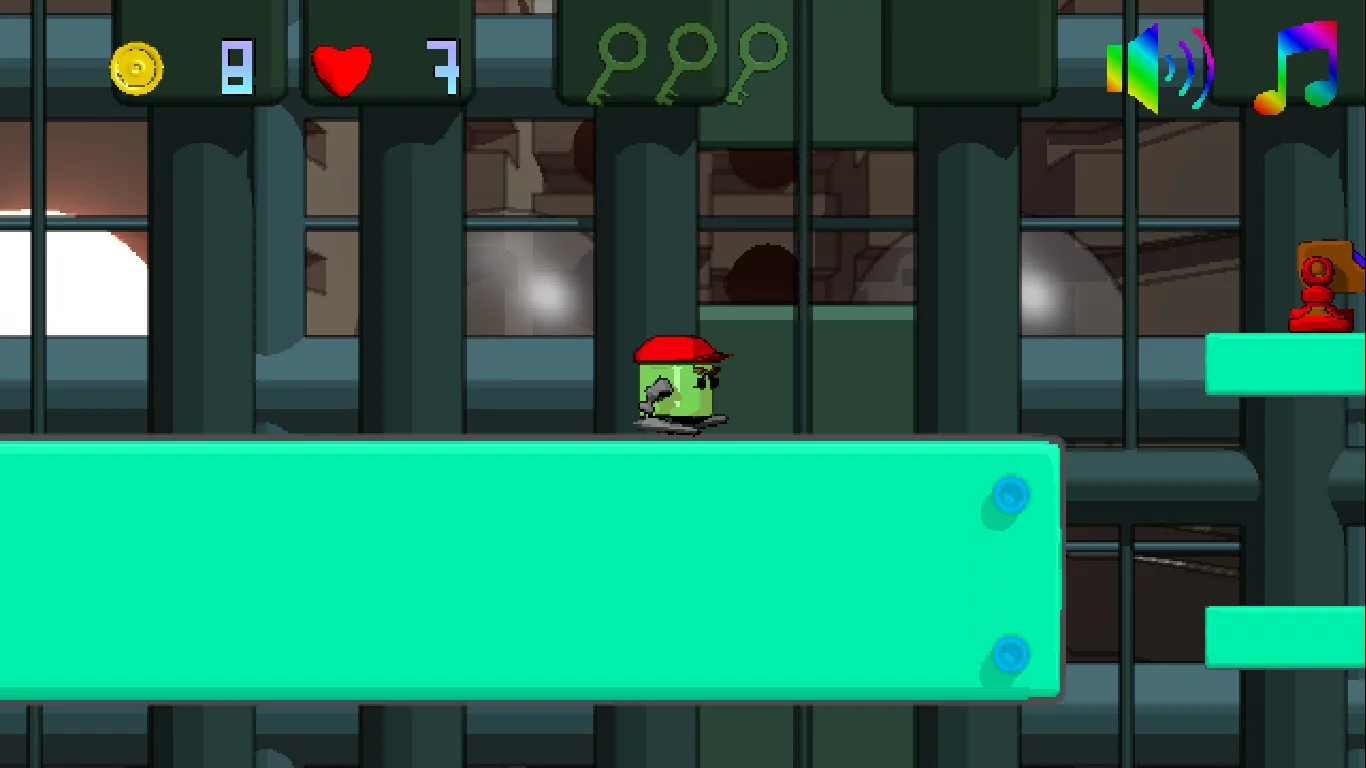Изображение игры: The lost joystick
