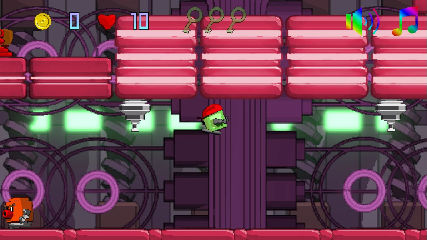 Изображение игры: The lost joystick