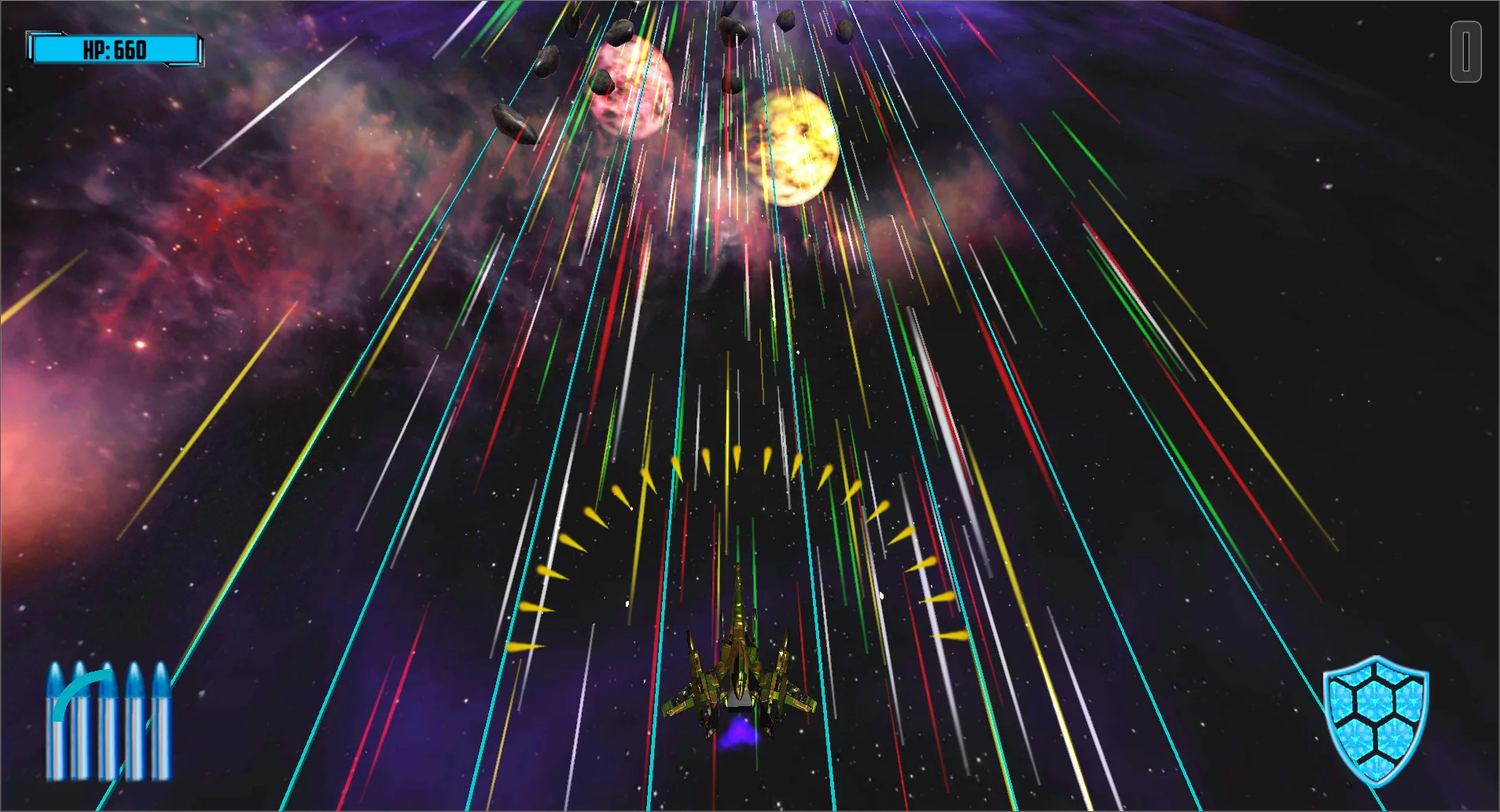 Изображение игры: Galaxy 3D Space Defender