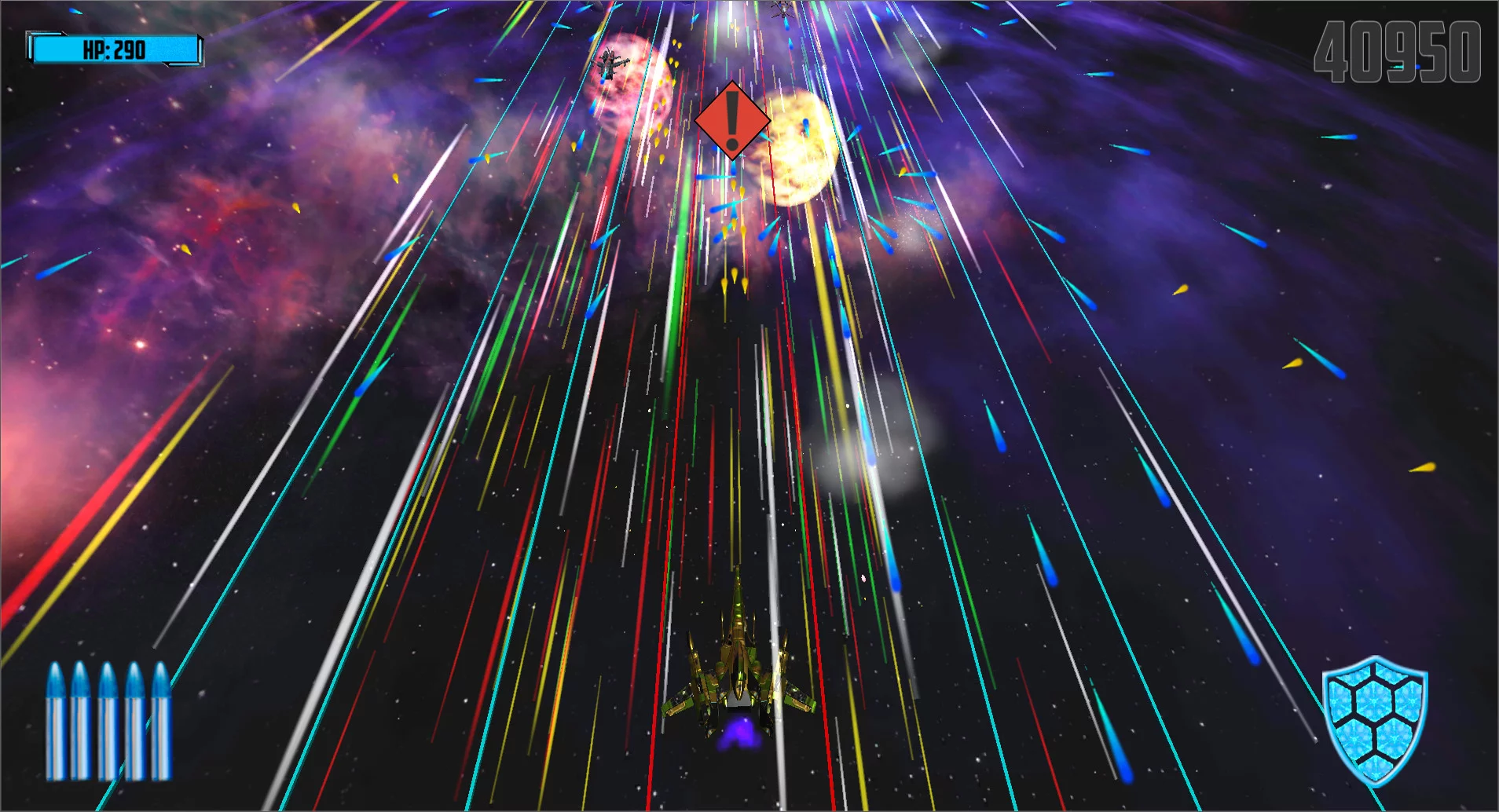 Изображение игры: Galaxy 3D Space Defender