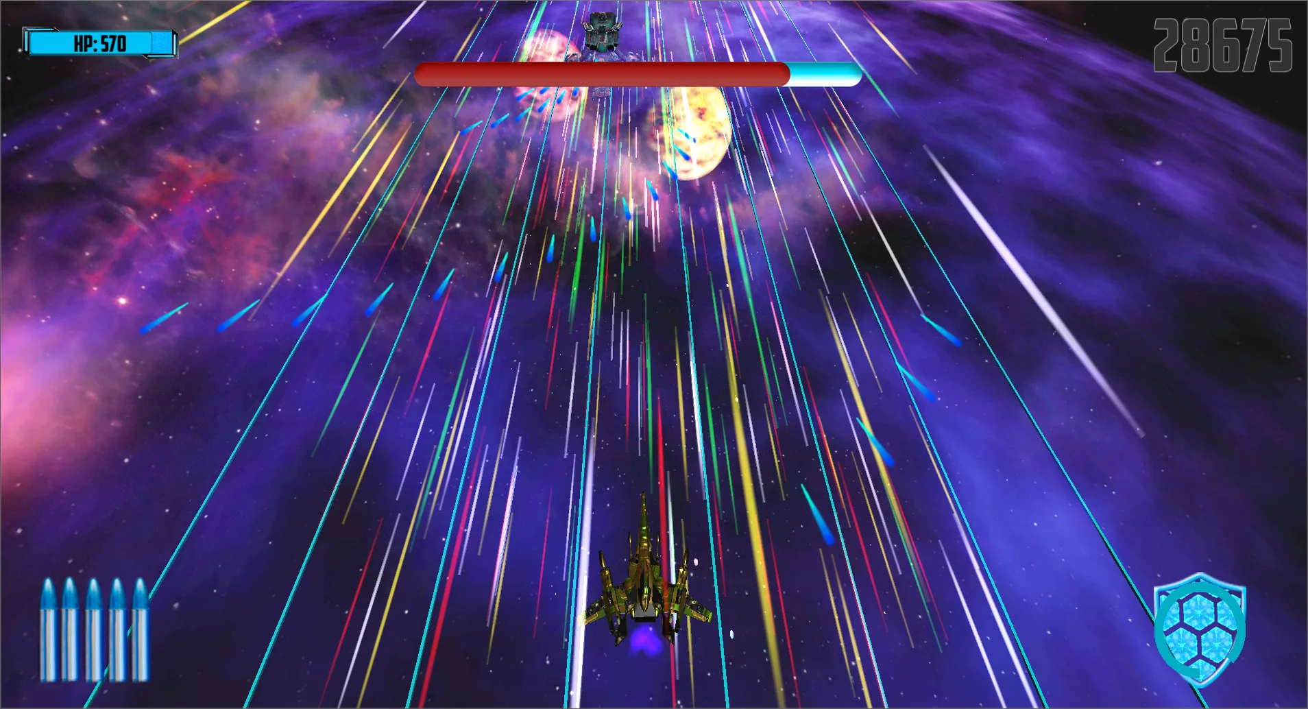 Изображение игры: Galaxy 3D Space Defender