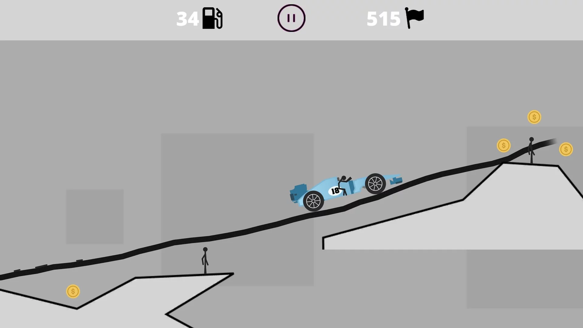 Изображение игры: Stickman Race Draw