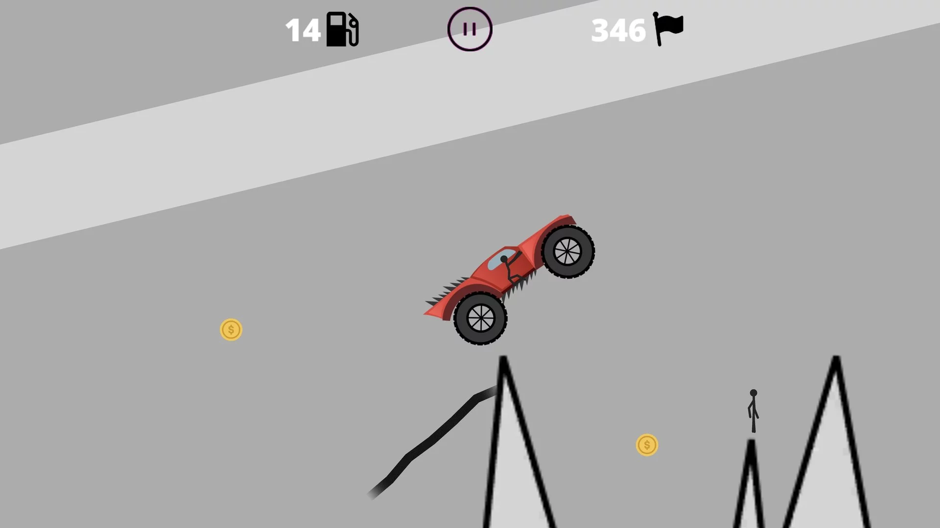 Изображение игры: Stickman Race Draw