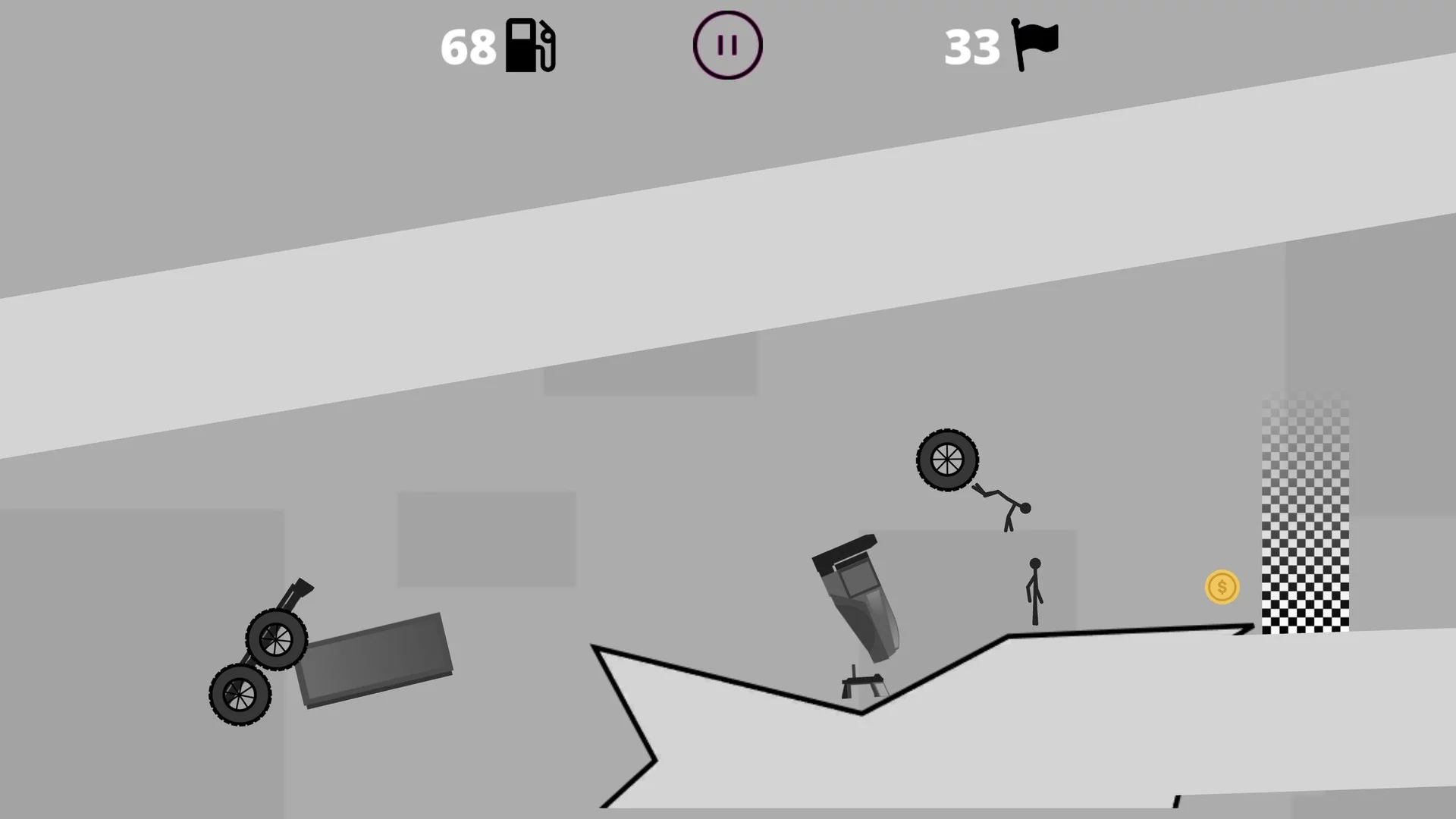 Изображение игры: Stickman Race Draw