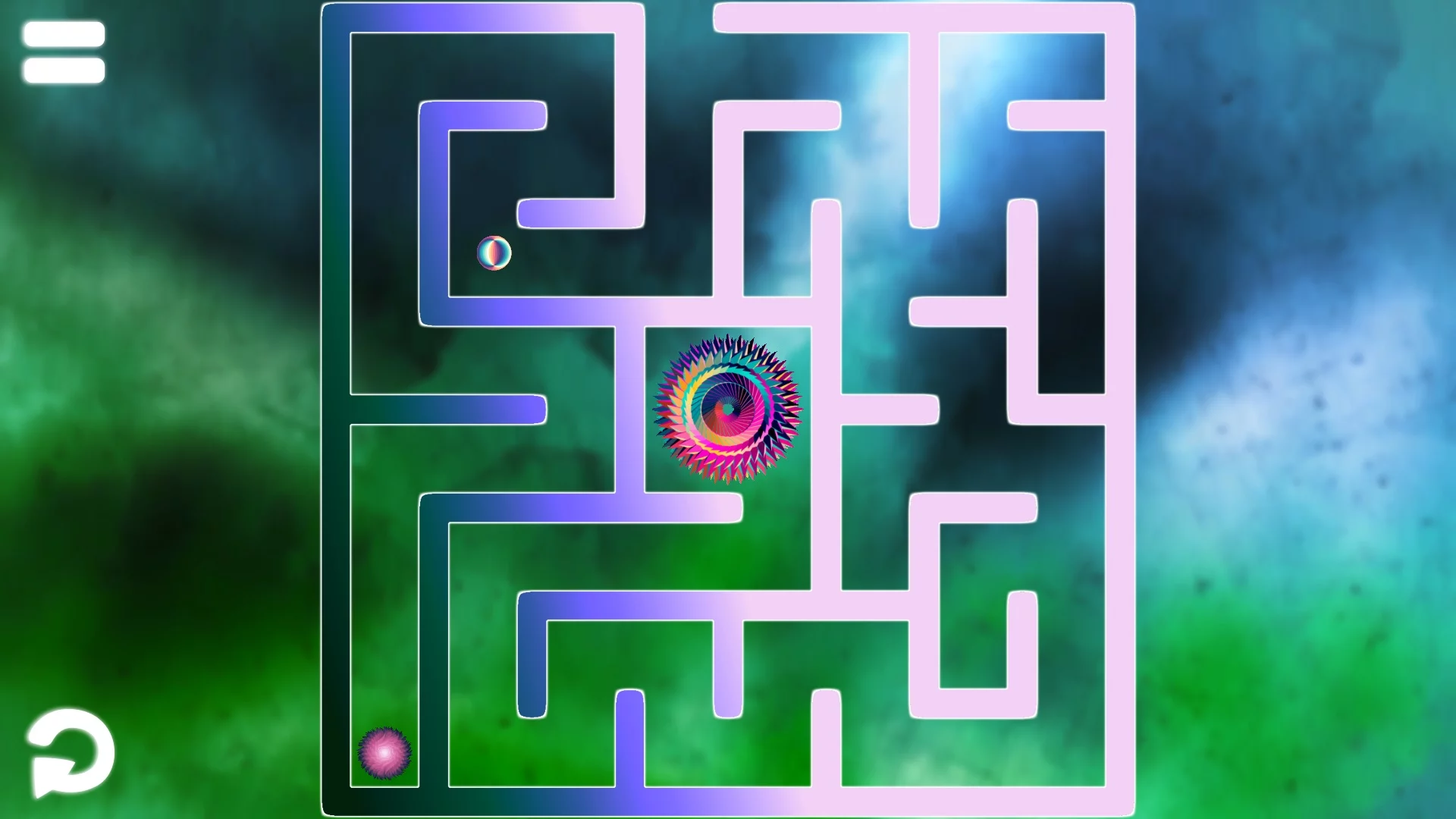 Изображение игры: aMAZE Untouchable