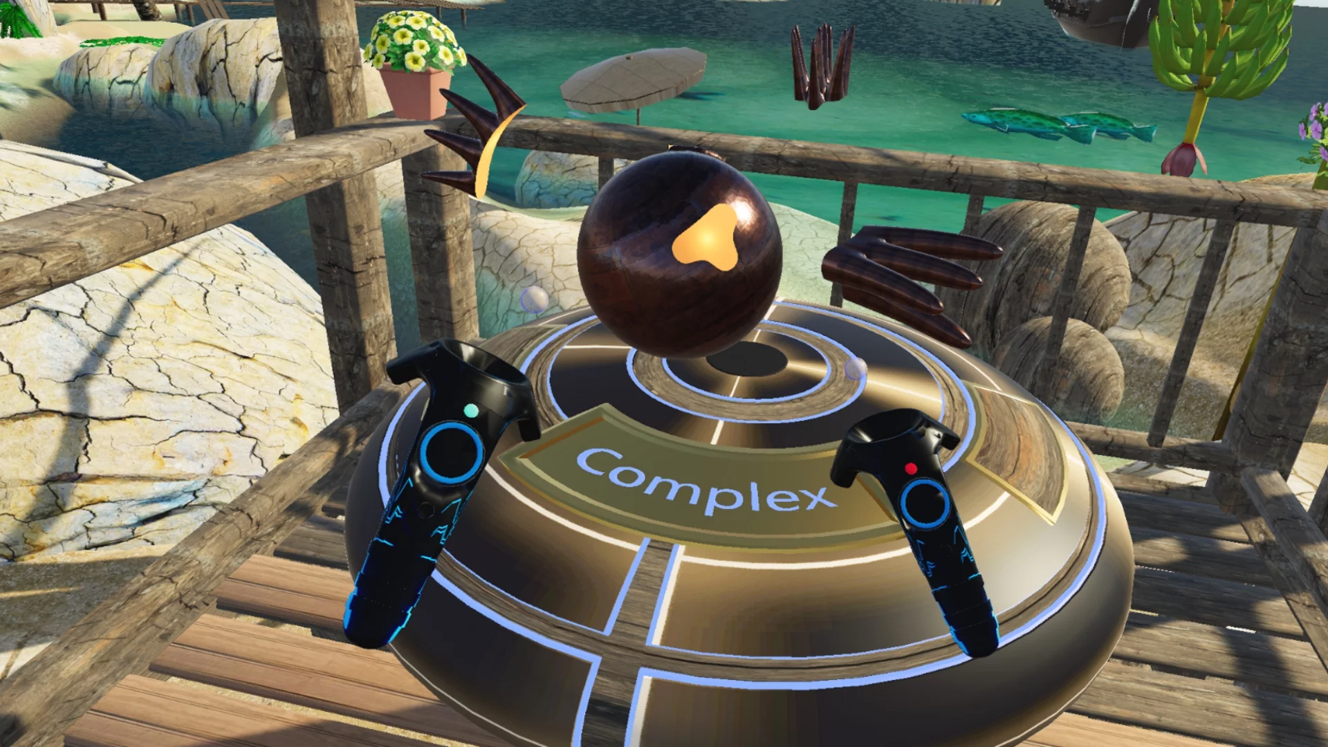 Изображение игры: COMPLEX a VR Puzzle Game