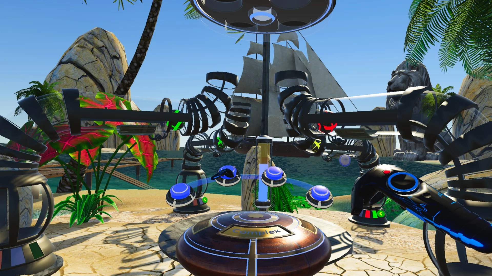 Изображение игры: COMPLEX a VR Puzzle Game