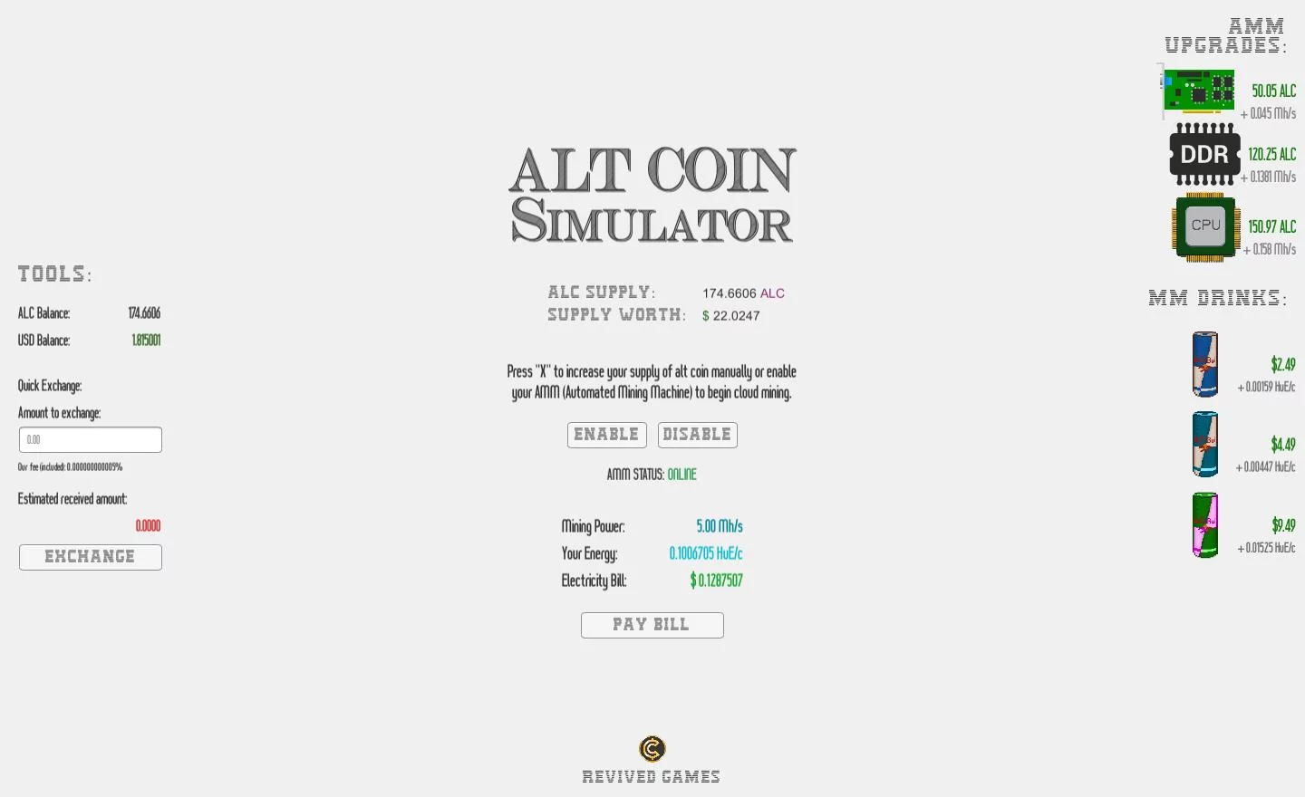 Изображение игры: AltCoin