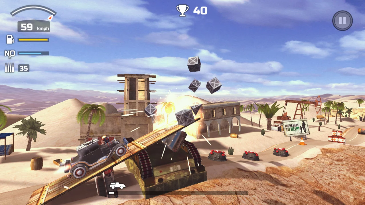 Изображение игры: Zombie Derby 2