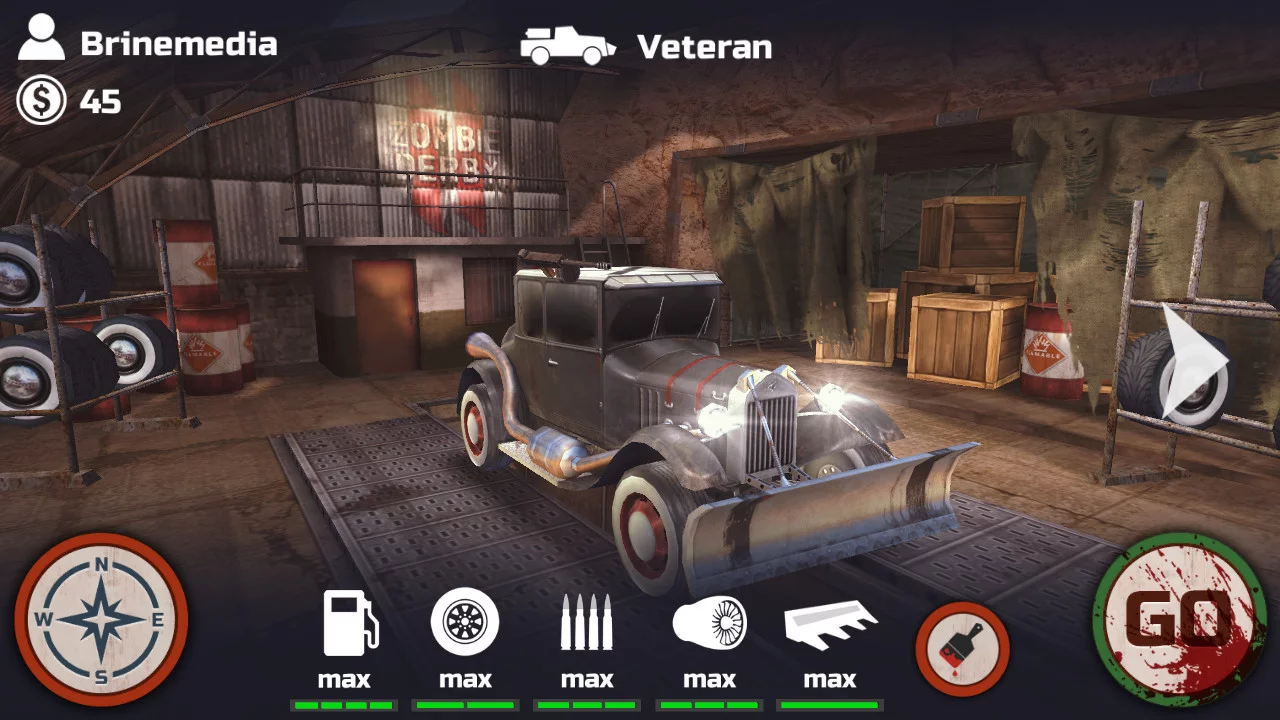 Изображение игры: Zombie Derby 2