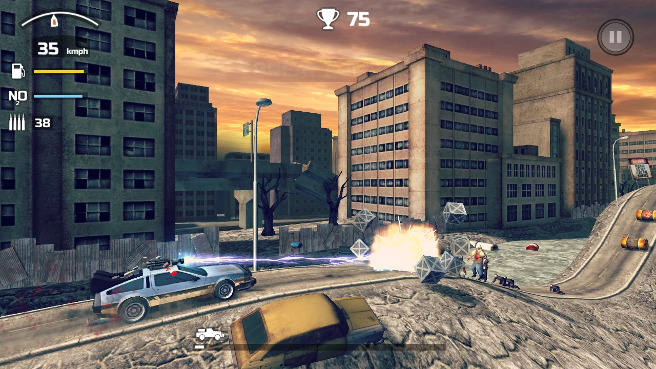 Изображение игры: Zombie Derby 2