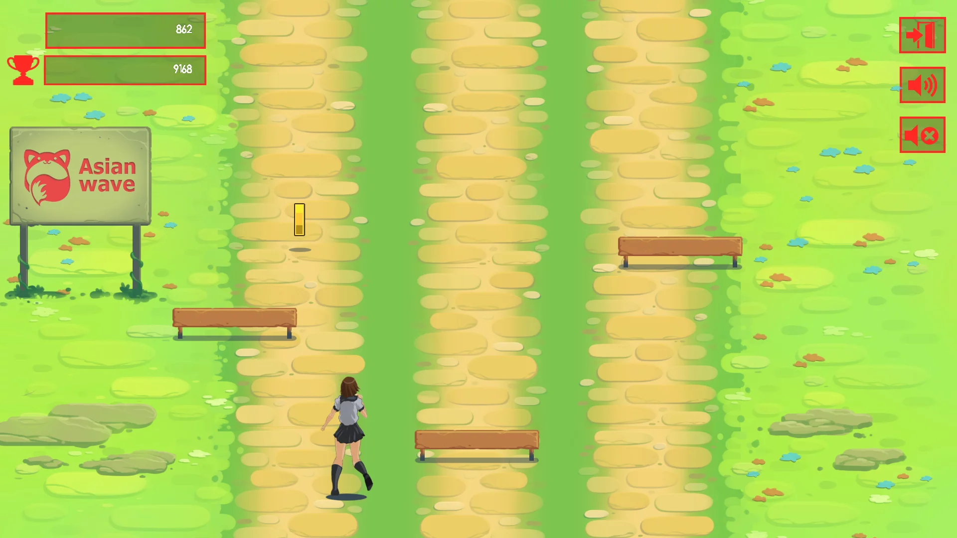 Изображение игры: Yuzi Lims: anime runner
