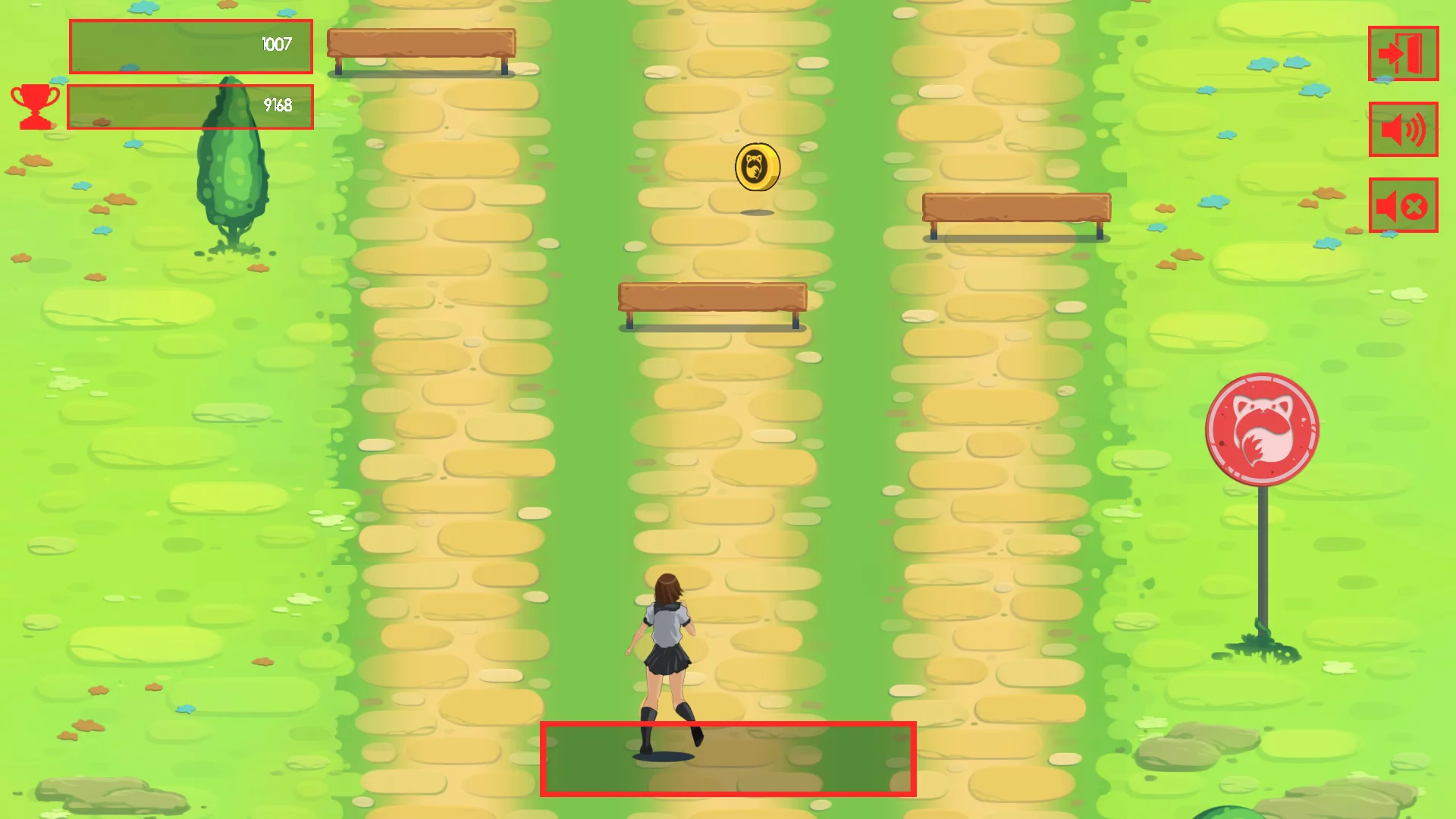 Изображение игры: Yuzi Lims: anime runner