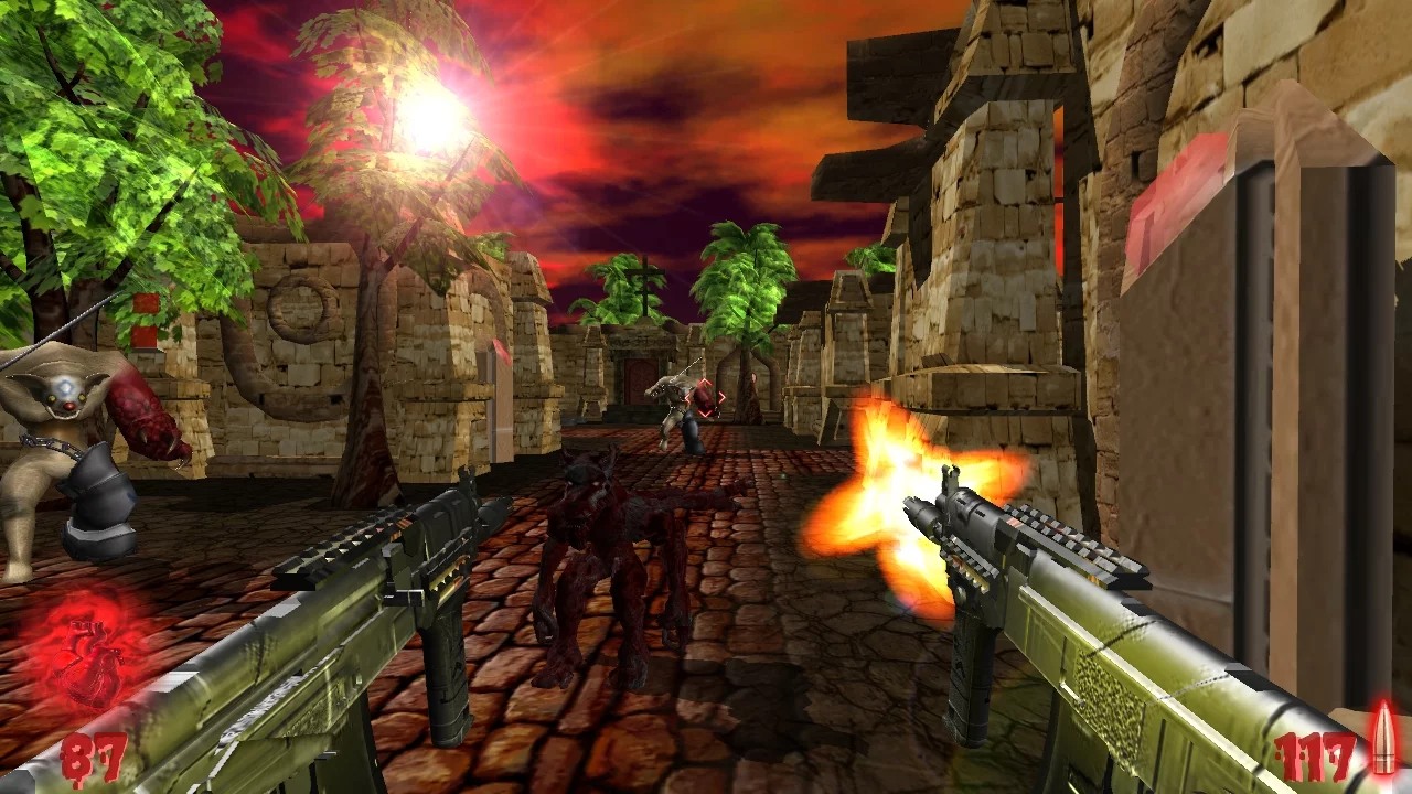 Изображение игры: Cemetery Warrior 2