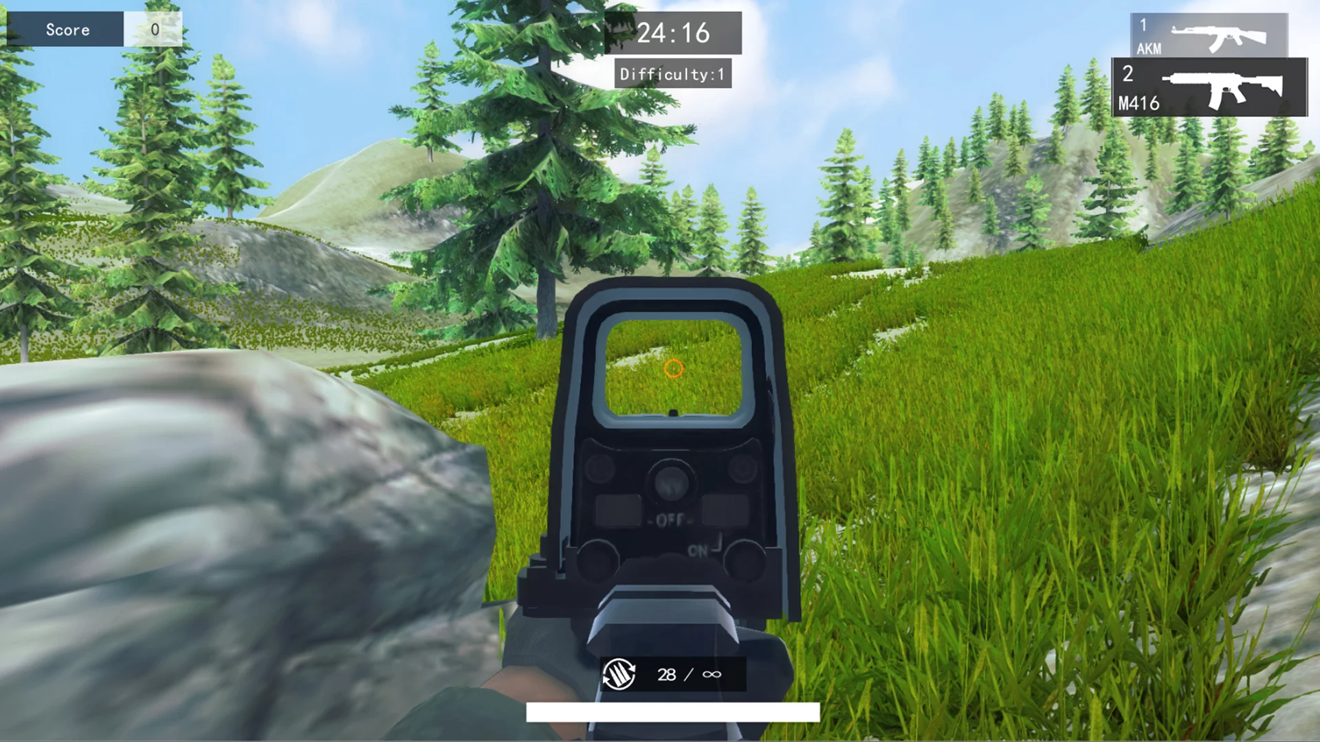 Изображение игры: Sniper training camp