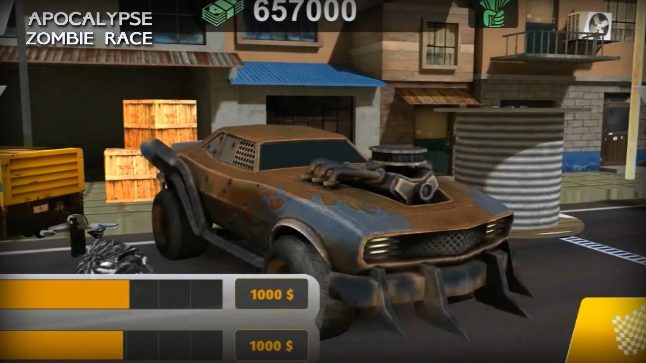 Изображение игры: Apocalypse zombie Race