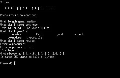 Изображение игры: Star Trek (1983)