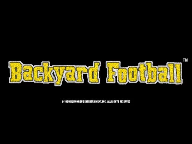 Изображение игры: Backyard Football (1999)