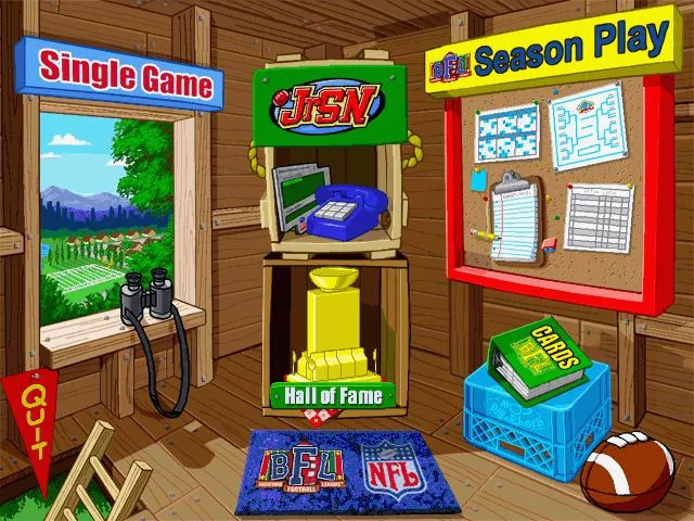 Изображение игры: Backyard Football (1999)