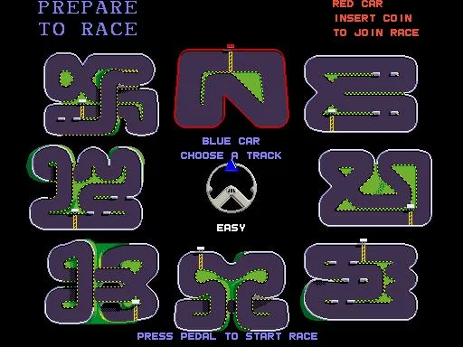 Изображение игры: Super Sprint