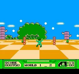 Изображение игры: The 3-D Battles of WorldRunner