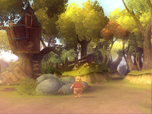 Изображение игры: Winnie the Pooh's Rumbly Tumbly Adventure