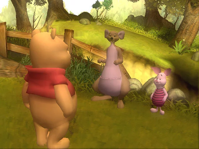 Изображение игры: Winnie the Pooh's Rumbly Tumbly Adventure