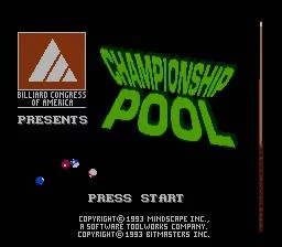 Изображение игры: Championship Pool
