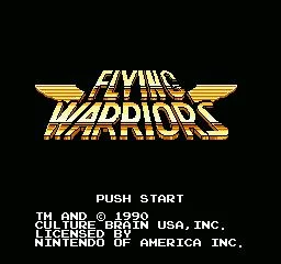 Изображение игры: Flying Warriors (1991)