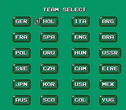 Изображение игры: Konami Hyper Soccer