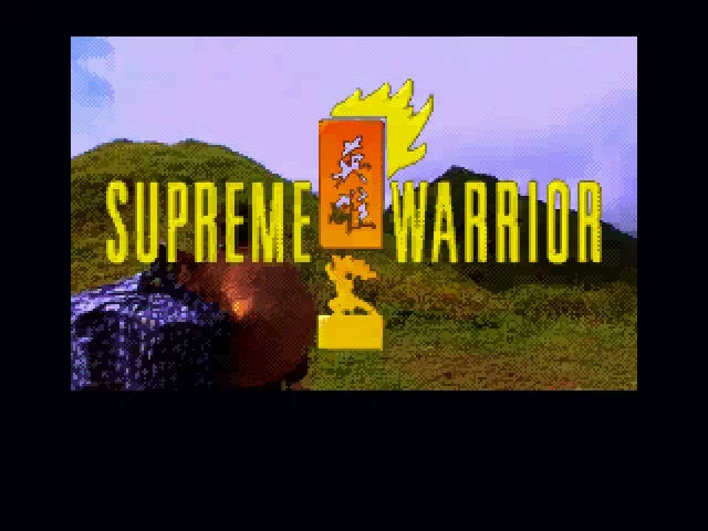 Изображение игры: Supreme Warrior