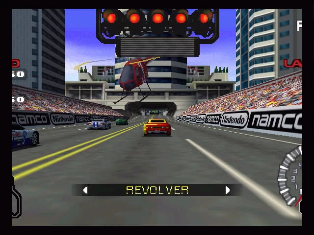Изображение игры: Ridge Racer 64