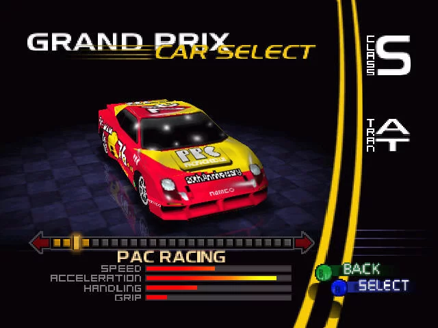 Изображение игры: Ridge Racer 64