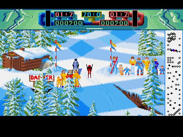 Изображение игры: Professional Ski Simulator