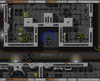 Изображение игры: Alien Breed II: The Horror Continues