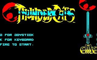 Изображение игры: ThunderCats (1987)