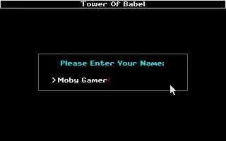 Изображение игры: Tower of Babel (1989)