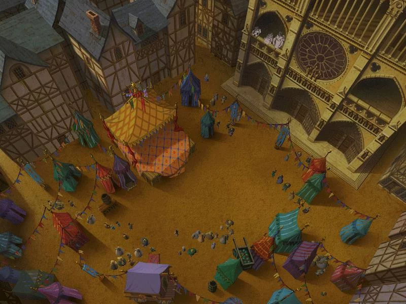 Изображение игры: The Hunchback of Notre Dame: Topsy Turvy Games
