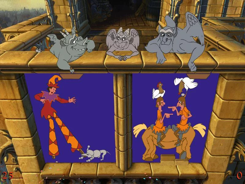 Изображение игры: The Hunchback of Notre Dame: Topsy Turvy Games